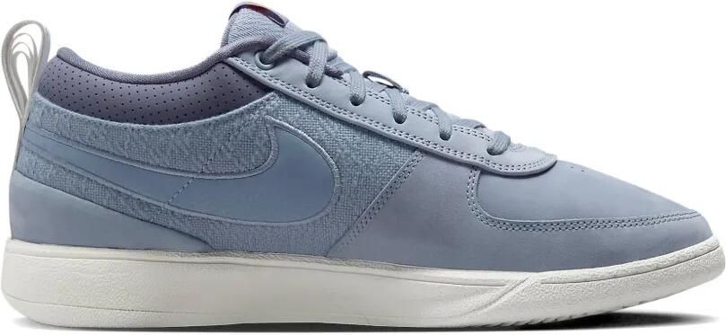 Nike Dunk Low Retro fleece-Swoosh sneakers Blauw - Foto 9