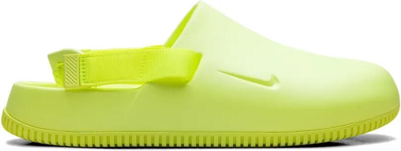 Nike Calm muiltjes met logoband Geel