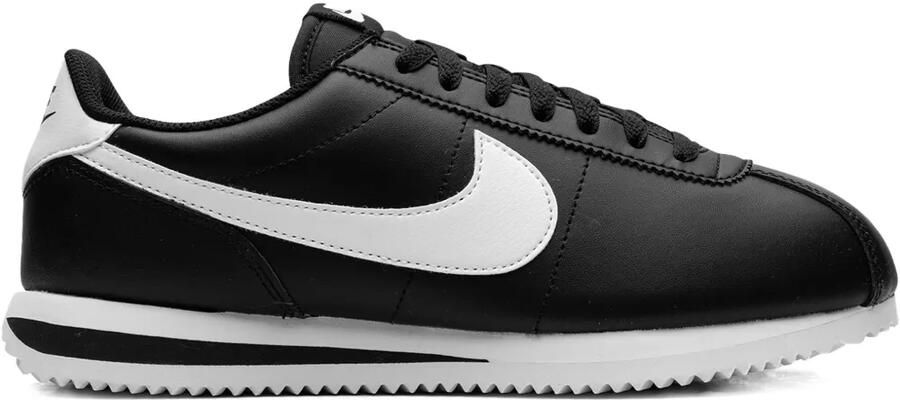 Nike Cortez "Black White" leren sneakers Zwart