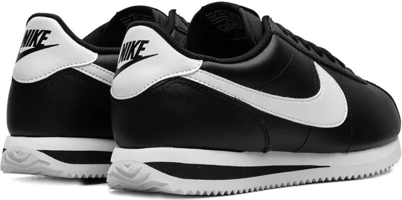 Nike Cortez "Black White" leren sneakers Zwart - Foto 3
