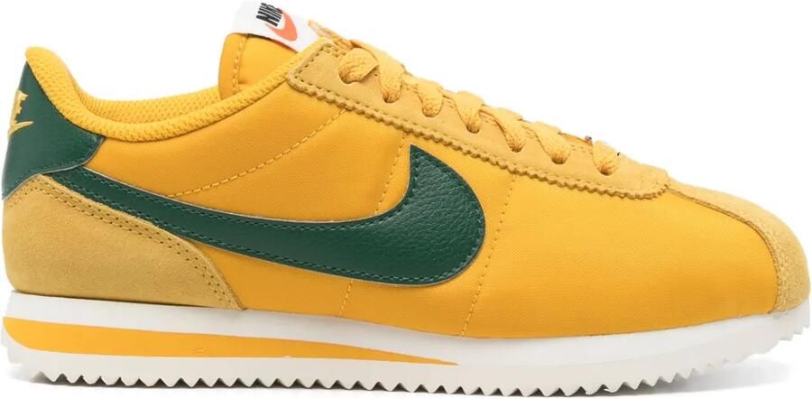 Nike Cortez low-top sneakers Geel