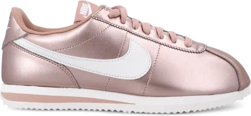 Nike Cortez metallic sneakers Roze