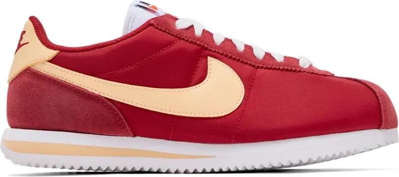 Nike Cortez sneakers met suède vlak Rood