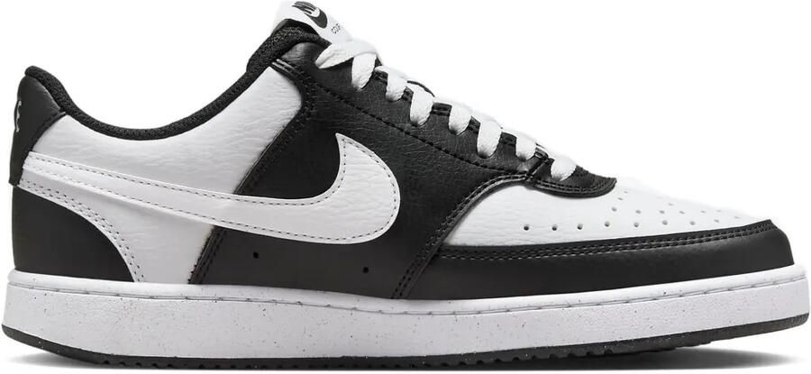 Nike Court Vision Low Next Nature "Black White" sneakers Zwart - Foto 2