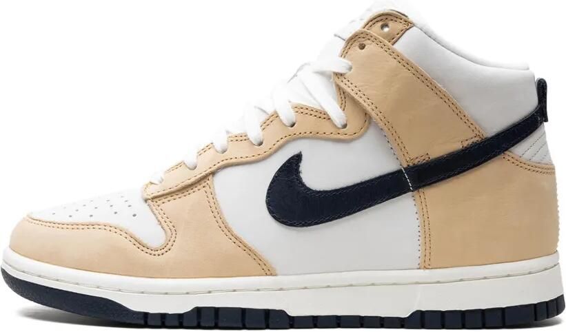 Nike Dunk High PRM MF "Sesame Obsidian" sneakers Beige - Foto 4