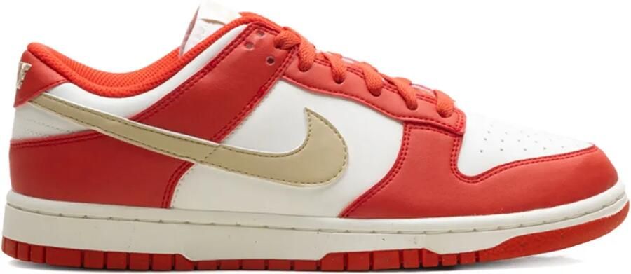Nike Dunk Low Next Nature "Light Crimson Team Gold" sneakers Rood