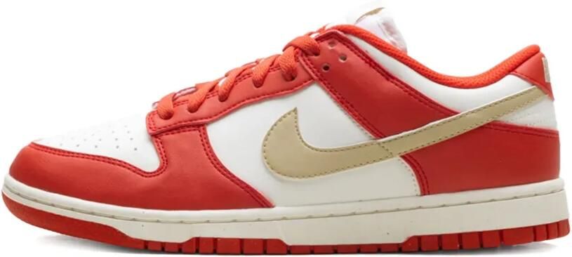 Nike Dunk Low Next Nature "Light Crimson Team Gold" sneakers Rood - Foto 4