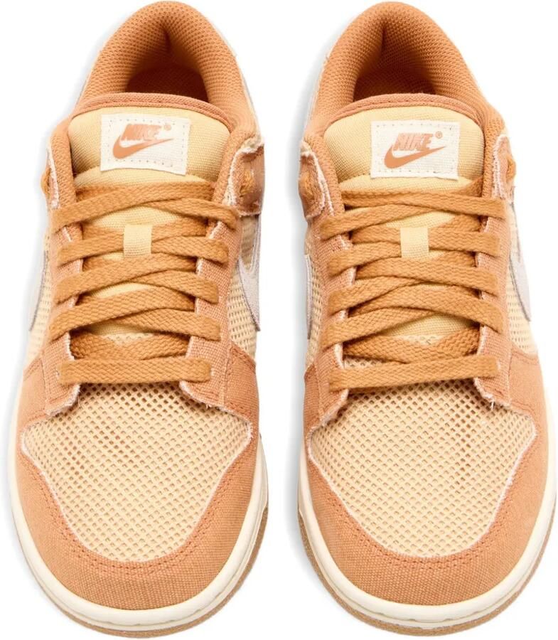 Nike Dunk Low Next Nature sneakers met mesh vlak Beige - Foto 2