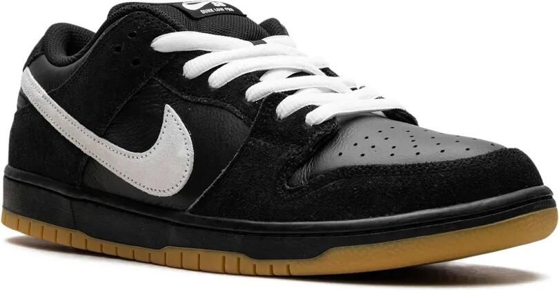 Nike Dunk Low Pro SB "Black White Gum" sneakers Zwart - Foto 3