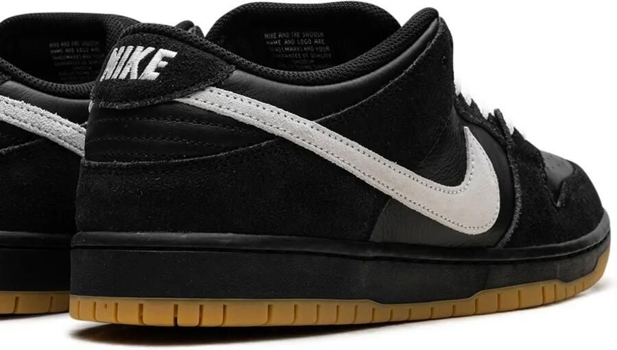 Nike Dunk Low Pro SB "Black White Gum" sneakers Zwart - Foto 2