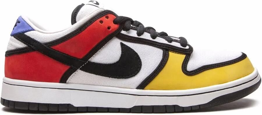 Nike "Dunk Low Pro SB Piet Mondrian sneakers" Wit