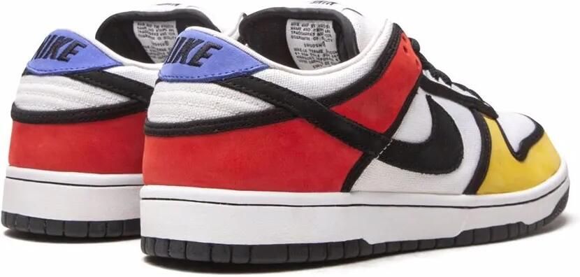 Nike "Dunk Low Pro SB Piet Mondrian sneakers" Wit - Foto 3