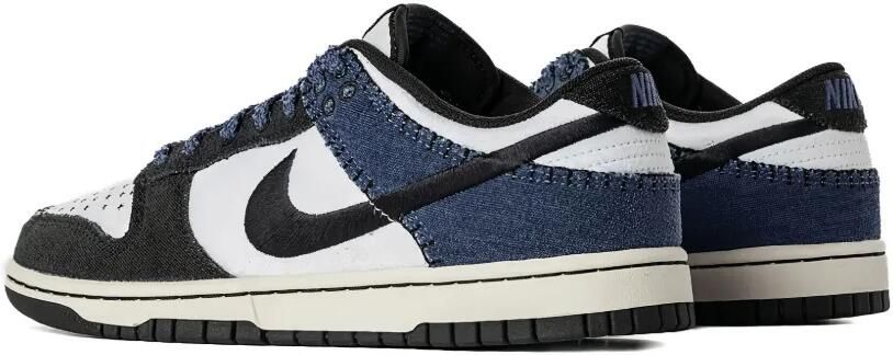 Nike Dunk Low sneakers met luipaardprint Beige