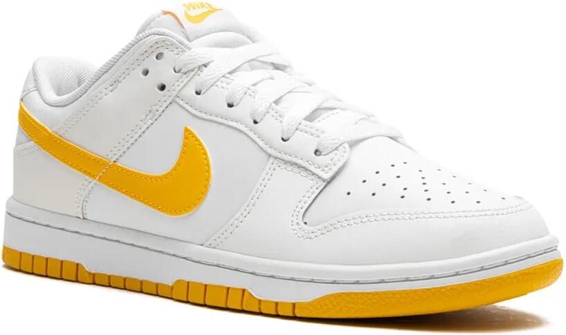 Nike Dunk Low Retro "White University Gold" sneakers Wit - Foto 2
