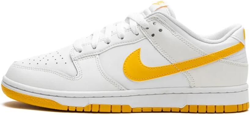 Nike Dunk Low Retro "White University Gold" sneakers Wit - Foto 4