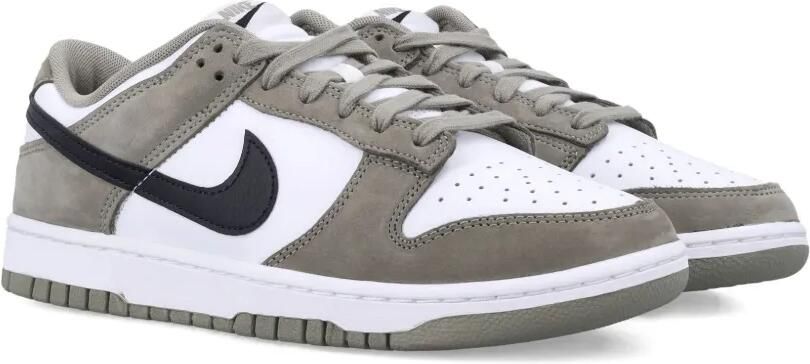 Nike Dunk Low suède leren sneakers Wit