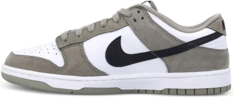 Nike Dunk Low suède leren sneakers Wit - Foto 4