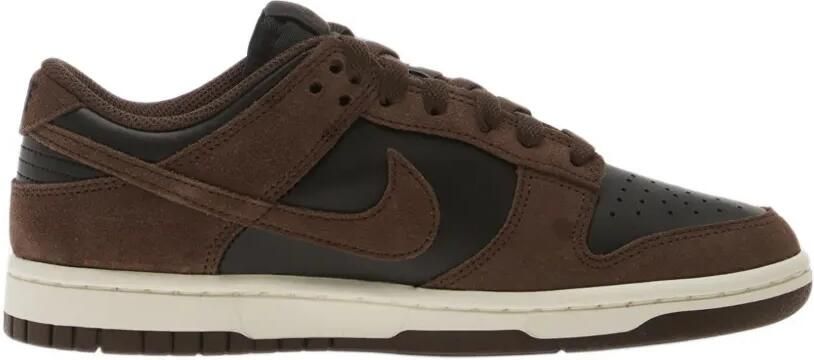 Nike Dunk Low suede sneakers Zwart
