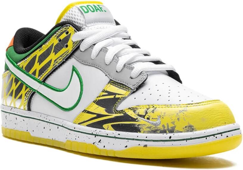 Nike Dunk Low "What the Duck Away University of Oregon PE" sneakers Wit - Foto 4