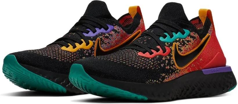 Nike Epic React Flyknit running sneakers Zwart - Foto 2