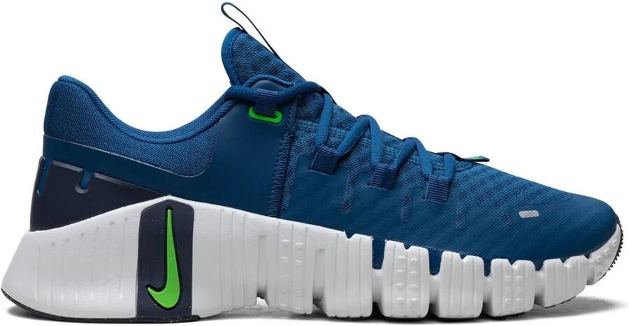 Nike Free Metcon 5 "Court Blue Green Strike" sneakers Blauw
