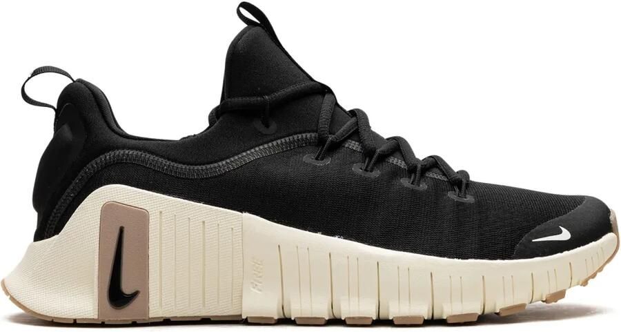 Nike Free Metcon 6 "Black Gum Light Brown" sneakers Zwart