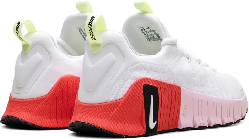 Nike Free Metcon 6 WMNS "White Barely Volt Bright Crimson Pink Foam" sneakers Wit - Foto 3