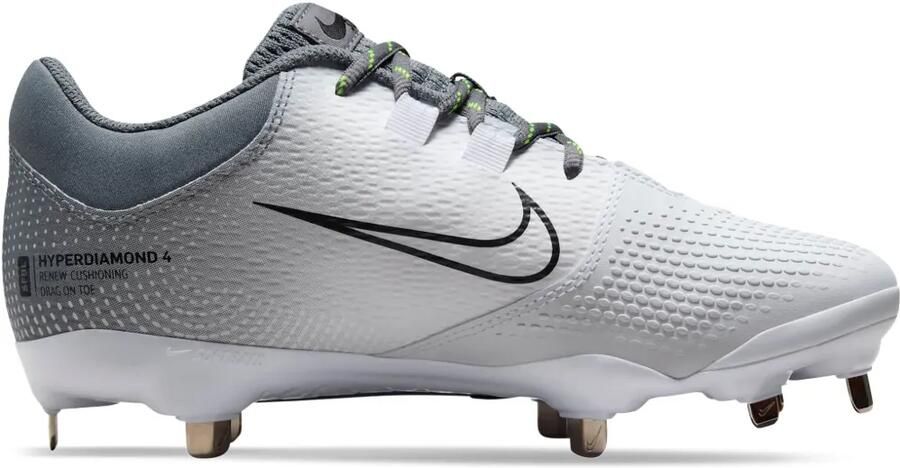 Nike Giannis Immortality 4 "Smoke Grey Wolf Grey Dark Smoke Grey Stadium Green" sneakers Grijs