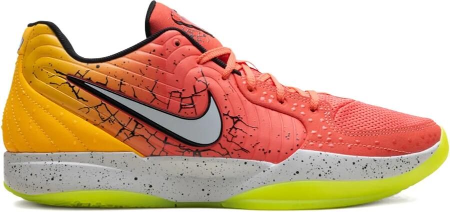 Nike Ja 2 "Bright Crimson Flat Silver Hyper Pink Black Photo Blue" sneakers Oranje - Foto 15