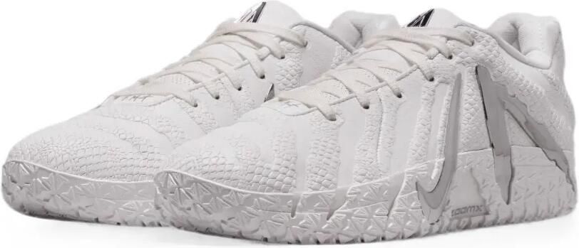 Nike Ja 3 sneakers met slangenleer-effect Wit