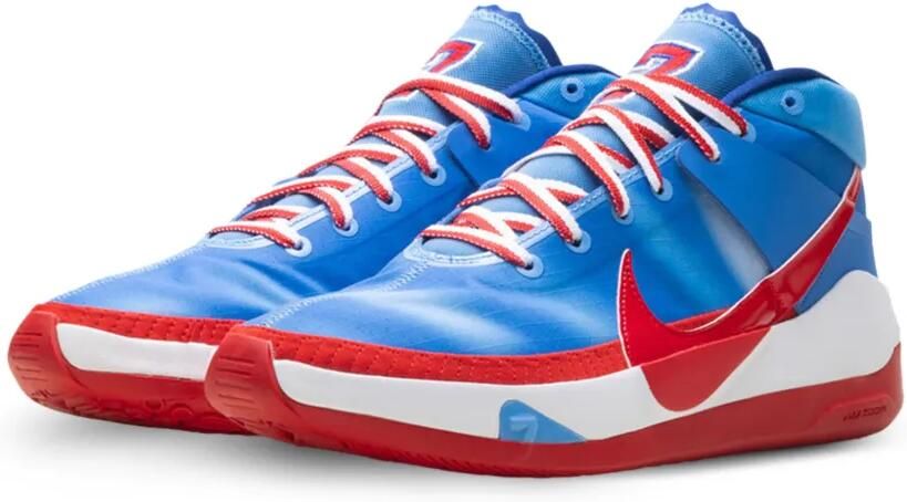 Nike KD 13 New Jersey Nets Hardwood Classics sneakers Blauw - Foto 3