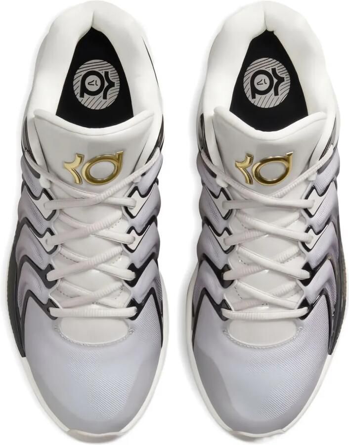 Nike KD 17 "Light Iron Ore Metallic Gold" sneakers Grijs - Foto 2