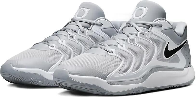Nike KD 17 TB "Wolf Grey White" sneakers Grijs - Foto 2