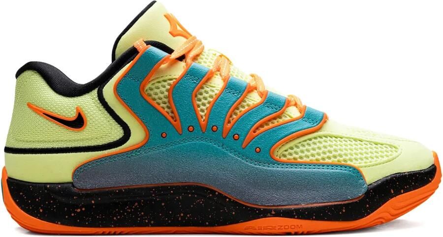 Nike KD 18 "Clear Jade Liquid Lime Black" sneakers Groen