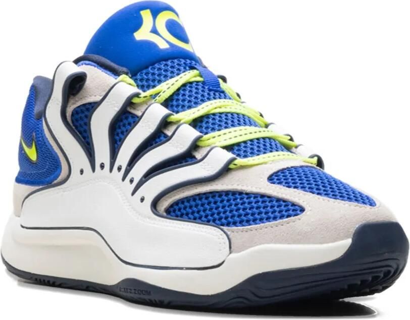 Nike KD 18 'Hyper Royal Neon Yellow Sail' sneakers Wit - Foto 3