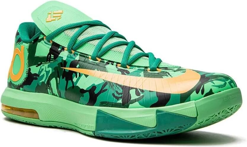 Nike KD 6 low-top sneakers Groen - Foto 2