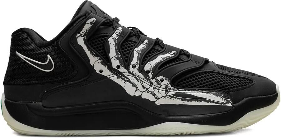 Nike KD18 Slim Reaper sneakers met skeletprint Zwart
