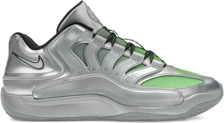 Nike KD18 sneakers met metallic effect Grijs