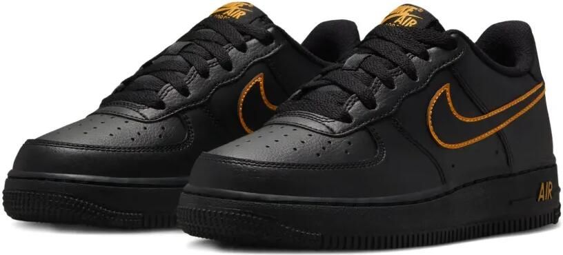 Nike Kids Air Force 1 "Black Sundial" sneakers Zwart