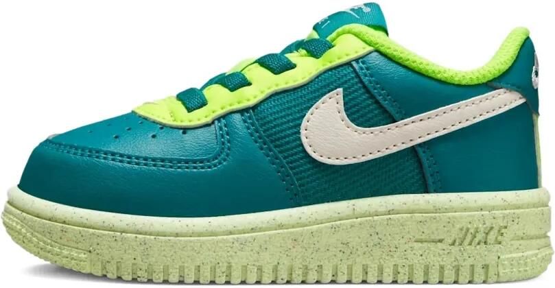 Nike Kids Air Force 1 Crater Next Nature "Bright Spruce Volt" sneakers Groen