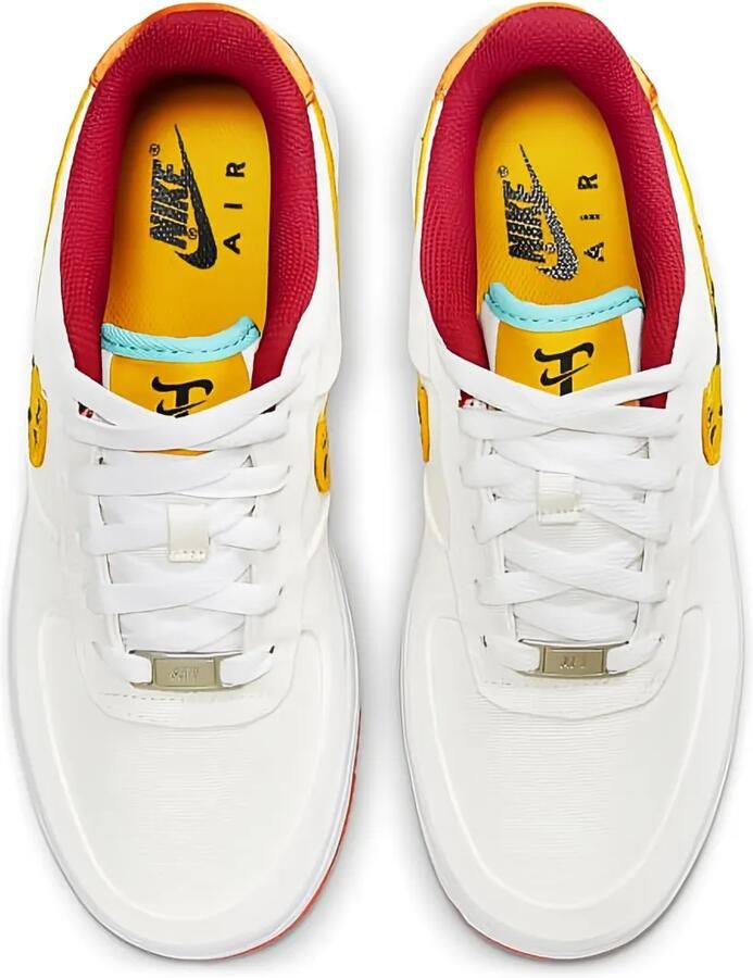 Nike Kids Air Force 1 Low '07 LX sneakers Wit - Foto 2