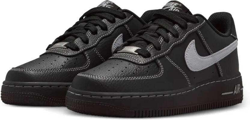 Nike Kids Air Force 1 Low LV8 sneakers Zwart