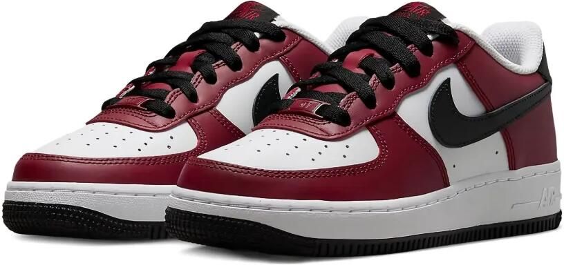 Nike Kids Air Force 1 Low LV8 "Team Red" sneakers Rood