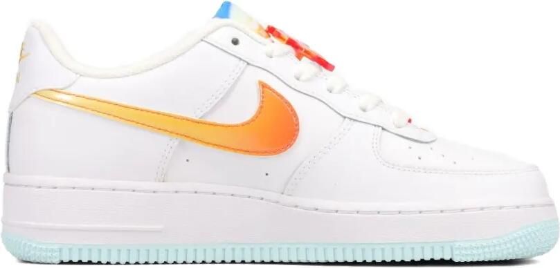 Nike Kids Air Force 1 Low LV8 "White Glacier Blue" sneakers Wit