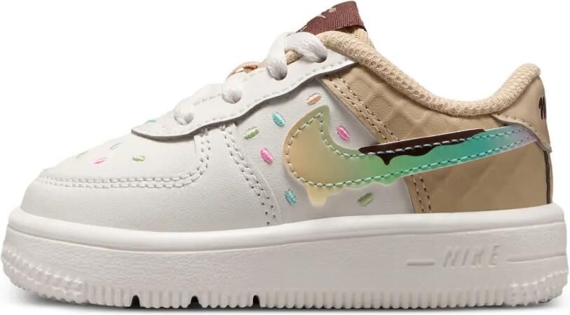 Nike Kids Air Force 1 Low sneakers Beige
