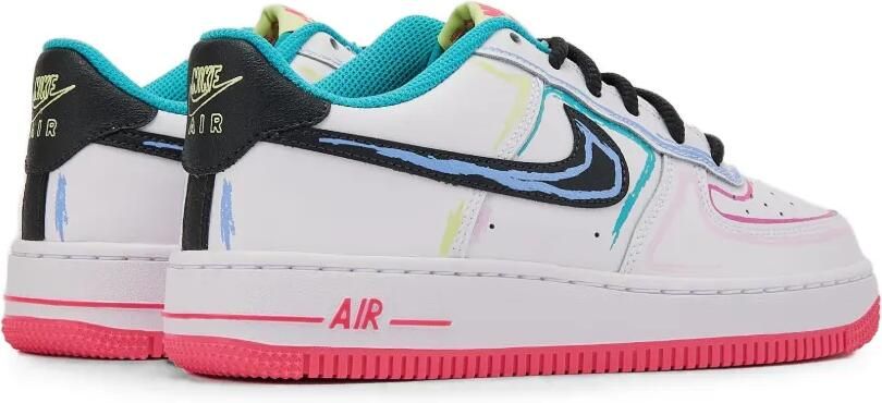 Nike Kids Air Force 1 Low sneakers Wit - Foto 2