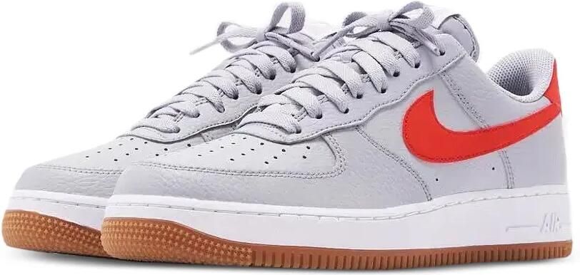 Nike Kids Air Force 1 low-top sneakers Grijs