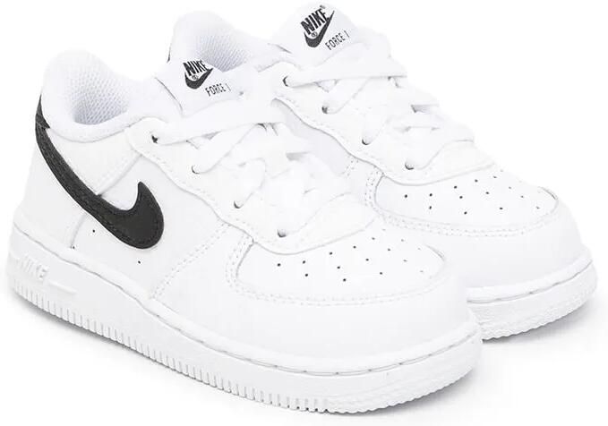 Nike Kids Air Force 1 low-top sneakers Wit