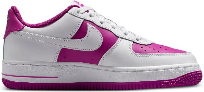 Nike Kids Air Force 1 Low "White Hot Fuchsia" sneakers Wit - Foto 4