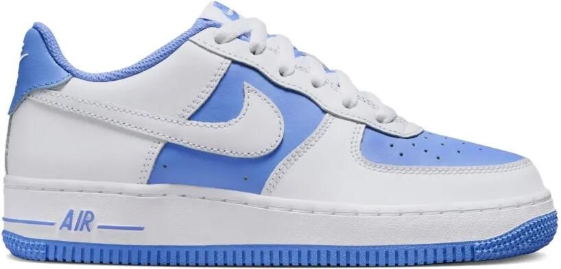 Nike Kids Air Force 1 Low "White Light Blue" sneakers Wit